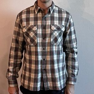 RRL Ralph Lauren Double R Western Plaid Button Down LongSleeve Shirt LS